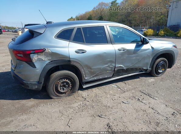 KL77LFE22RC020553 2024 CHEVROLET TRAX Silver უკანა მარჯვენა