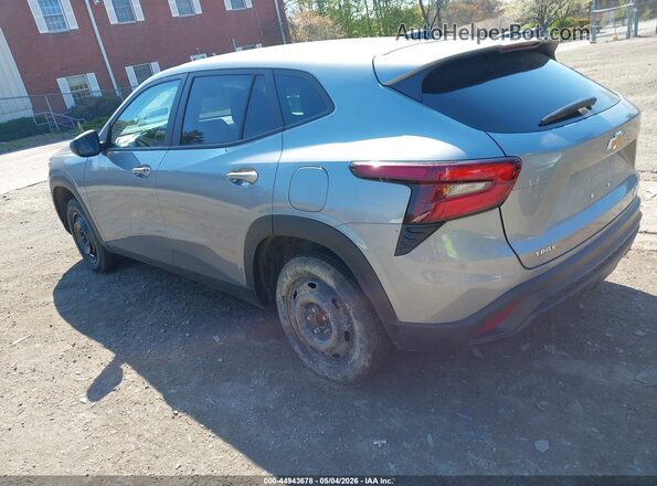 KL77LFE22RC020553 2024 CHEVROLET TRAX Silver უკანა მარცხენა