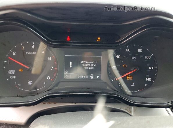KL77LFE23RC004054 2024 CHEVROLET TRAX Белый Вид щитка приборов