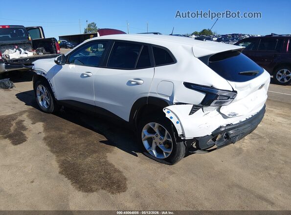 KL77LFE23RC013904 2024 CHEVROLET TRAX White Задня ліва чверть