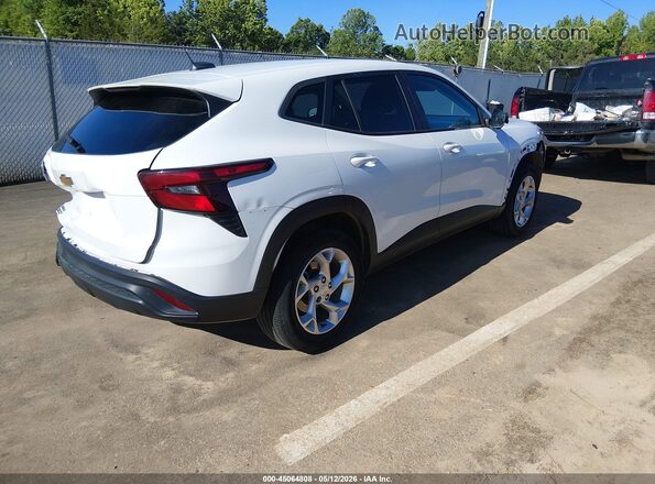 KL77LFE23RC013904 2024 CHEVROLET TRAX White Задня права чверть