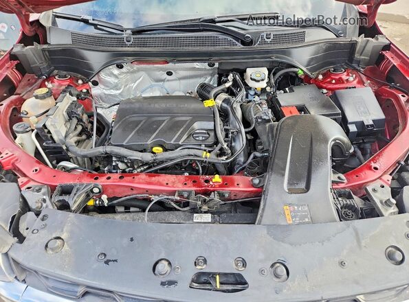 KL77LFE23RC054839 2024 CHEVROLET TRAX Burgundy Вид підкапотного простору
