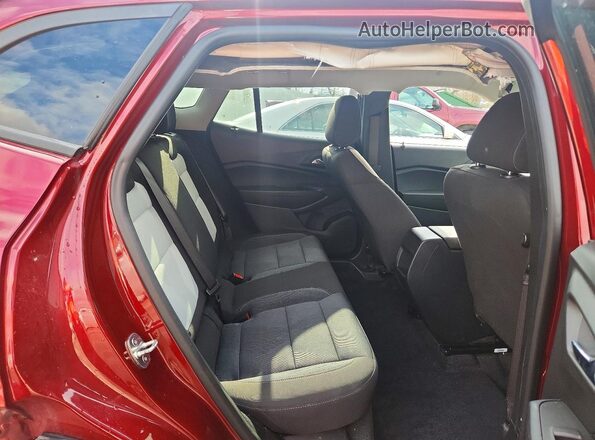 KL77LFE23RC054839 2024 CHEVROLET TRAX Burgundy Вид задньої частини салону