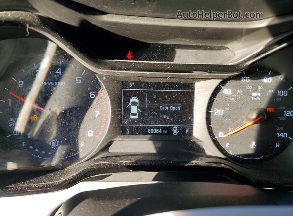 KL77LFE23RC135887 2024 CHEVROLET TRAX Черный Вид щитка приборов