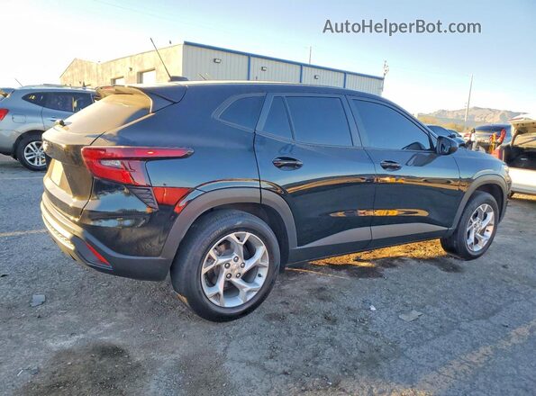 KL77LFE23RC135887 2024 CHEVROLET TRAX Черный Задняя правая четверть