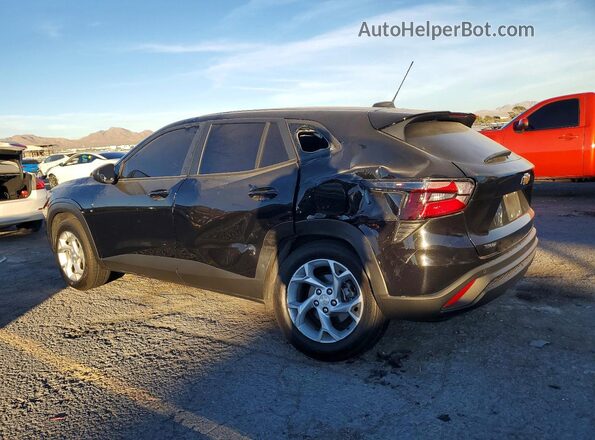 KL77LFE23RC135887 2024 CHEVROLET TRAX Черный Задняя левая четверть
