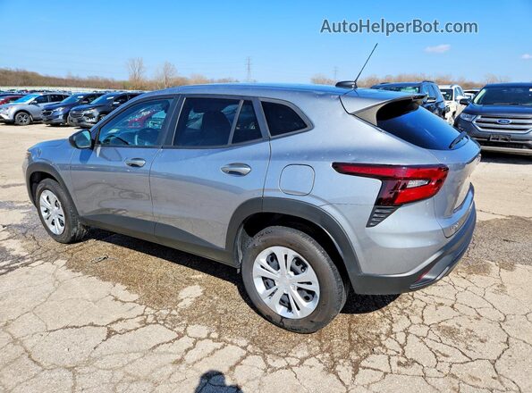 KL77LFE26RC226801 2024 CHEVROLET TRAX Silver Trasero izquierdo