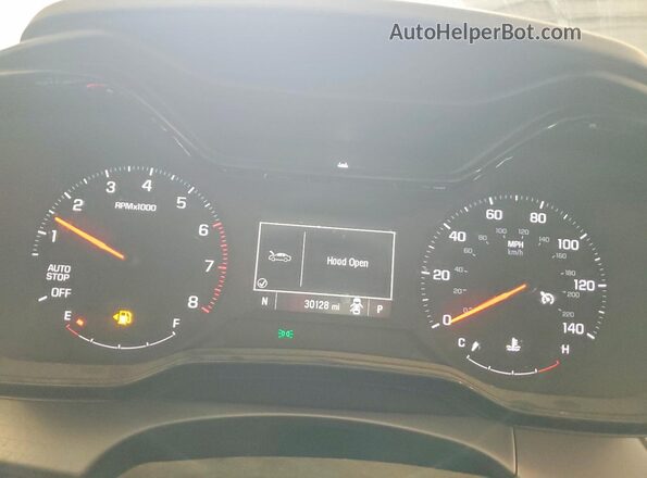 KL77LFE28RC246077 2024 CHEVROLET TRAX Black Instrument cluster view