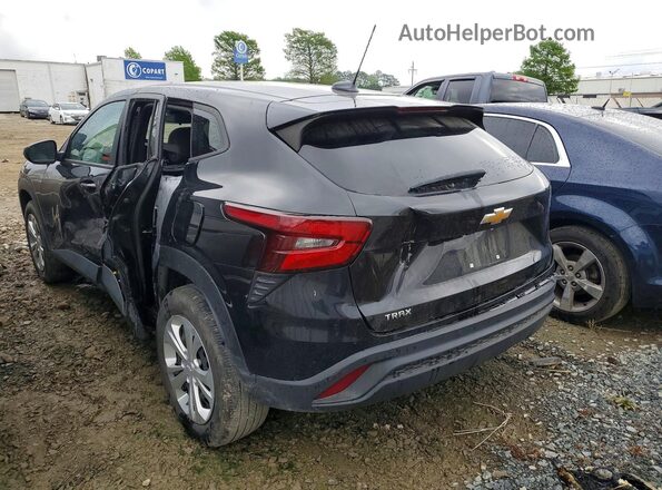 KL77LFE28RC246077 2024 CHEVROLET TRAX Black Rear left