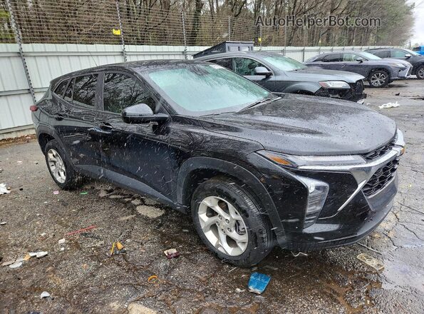 KL77LFE2XRC236358 2024 CHEVROLET TRAX Black Przód prawy