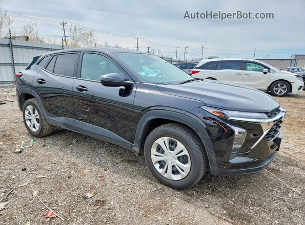 KL77LFEP0SC229050 2025 CHEVROLET TRAX Black Передня права чверть