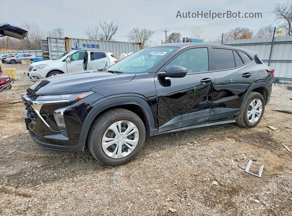 KL77LFEP0SC229050 2025 CHEVROLET TRAX Black Передня ліва чверть