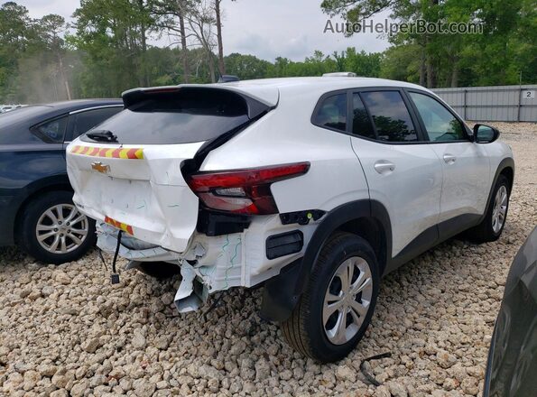 KL77LFEP1SC201418 2025 CHEVROLET TRAX White Задня права чверть