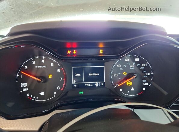 KL77LFEP3TC004767 2026 CHEVROLET TRAX Gray Vista del cuadro de instrumentos