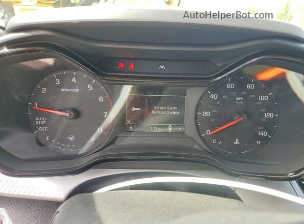KL77LFEP4TC097086 2026 CHEVROLET TRAX Белый Вид щитка приборов