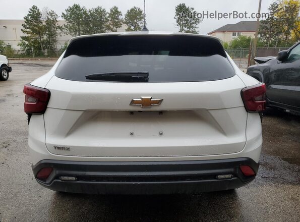 KL77LFEP8SC199571 2025 CHEVROLET TRAX White Widok z tyłu