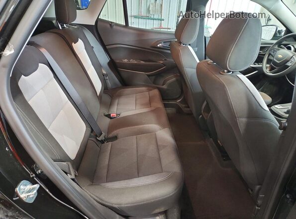 KL77LFEP9SC329325 2025 CHEVROLET TRAX Black უკანა სავარძლების ხედი
