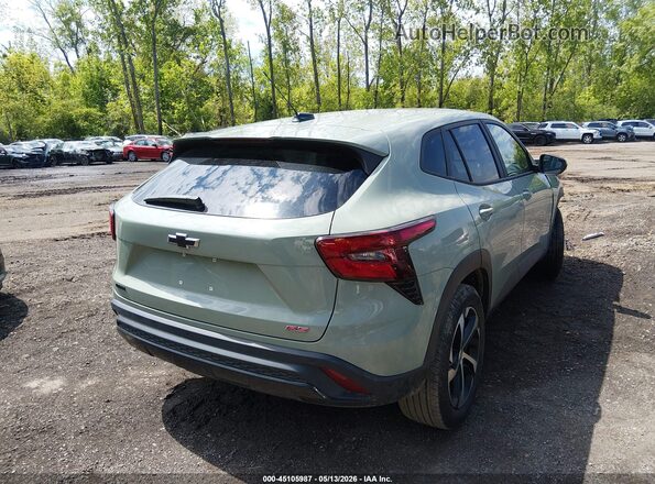 KL77LGE20RC224497 2024 CHEVROLET TRAX Green Задня права чверть