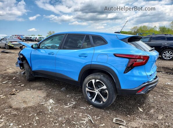 KL77LGE22RC077387 2024 CHEVROLET TRAX Blue Tył lewy
