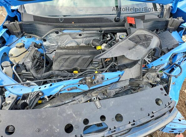 KL77LGE22RC077387 2024 CHEVROLET TRAX Blue Widok komory silnika