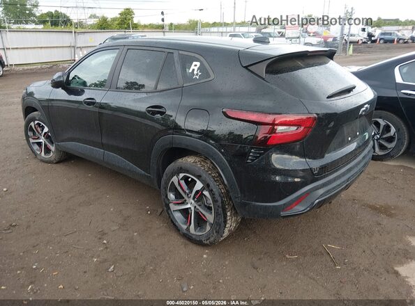 KL77LGE23RC199496 2024 CHEVROLET TRAX Черный Задняя левая четверть