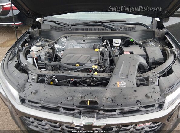 KL77LGE23RC199496 2024 CHEVROLET TRAX Черный Вид сзади