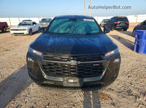 KL77LGE28RC208550 2024 CHEVROLET TRAX Черный Вид спереди
