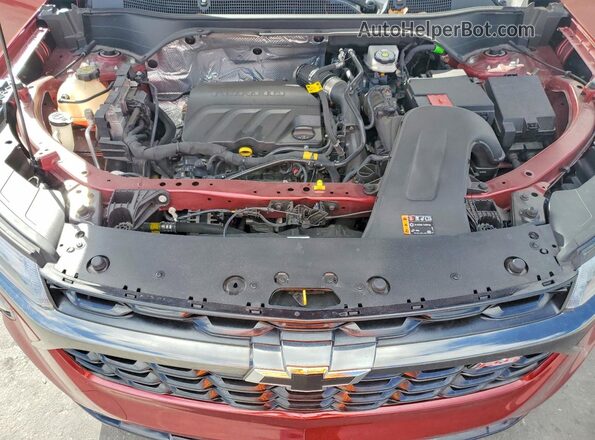 KL77LGE29RC196909 2024 CHEVROLET TRAX Бордовый Вид задней части салона