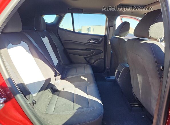 KL77LGEP2SC214104 2025 CHEVROLET TRAX Maroon Вид задньої частини салону
