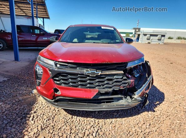 KL77LGEP2SC214104 2025 CHEVROLET TRAX Maroon Вид спереду
