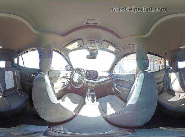 KL77LGEP2SC214104 2025 CHEVROLET TRAX Maroon Панорамний вид салону 360°