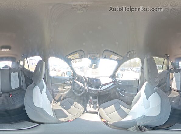 KL77LGEP2SC249838 2025 CHEVROLET TRAX Gray Панорамний вид салону 360°