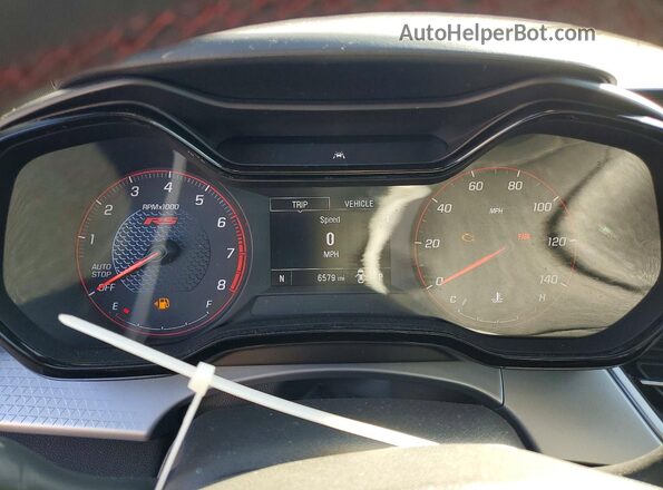 KL77LGEP7SC296704 2025 CHEVROLET TRAX Серый Вид щитка приборов