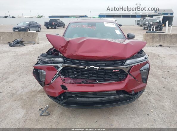 KL77LGEP8SC141367 2025 CHEVROLET TRAX Красный Вид задней части салона