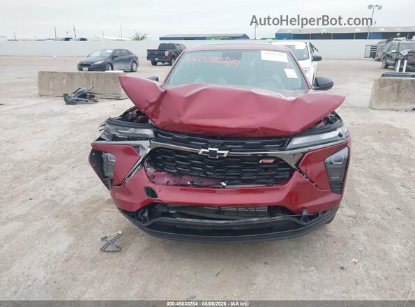 KL77LGEP8SC141367 2025 CHEVROLET TRAX Красный Вид спереди