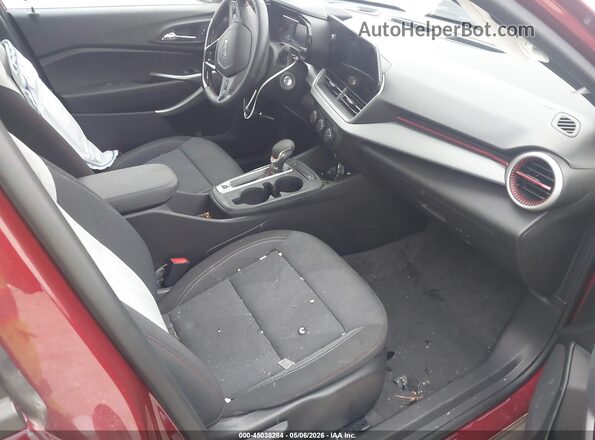 KL77LGEP8SC141367 2025 CHEVROLET TRAX Красный Вид салона спереди