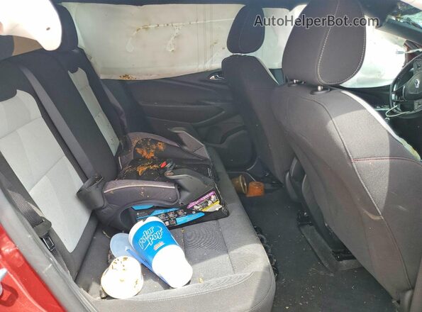 KL77LGEP8SC257684 2025 CHEVROLET TRAX Темно-бордовый Вид задней части салона