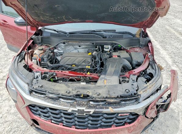 KL77LGEP8SC257684 2025 CHEVROLET TRAX Темно-бордовый Вид подкапотного пространства