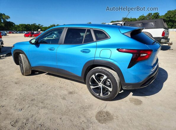 KL77LGEP9SC330903 2025 CHEVROLET TRAX Синий Задняя левая четверть
