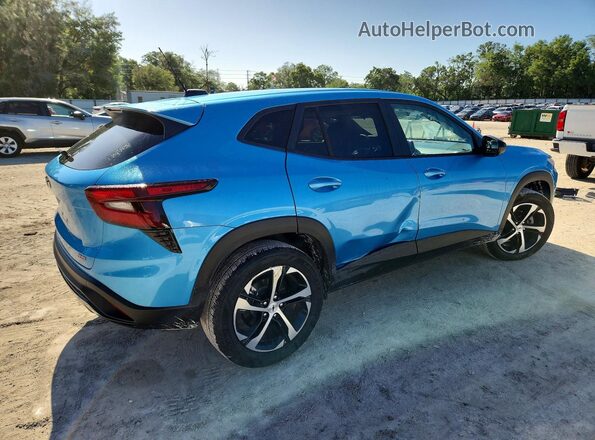 KL77LGEP9SC330903 2025 CHEVROLET TRAX Синий Задняя правая четверть