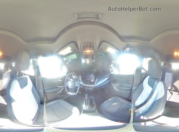 KL77LGEP9SC330903 2025 CHEVROLET TRAX Синий Панорамный вид салона 360°