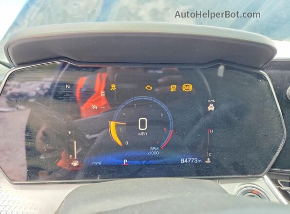 KL77LHE20RC002256 2024 CHEVROLET TRAX Черный Вид щитка приборов