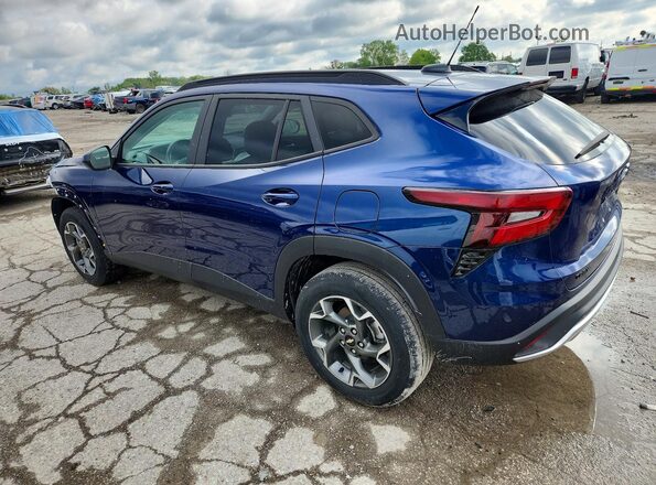KL77LHE20RC225848 2024 CHEVROLET TRAX Синий Задняя левая четверть