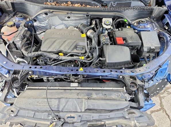 KL77LHE20RC225848 2024 CHEVROLET TRAX Синий Вид подкапотного пространства