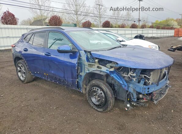 KL77LHE22RC066489 2024 CHEVROLET TRAX Blue Передня права чверть