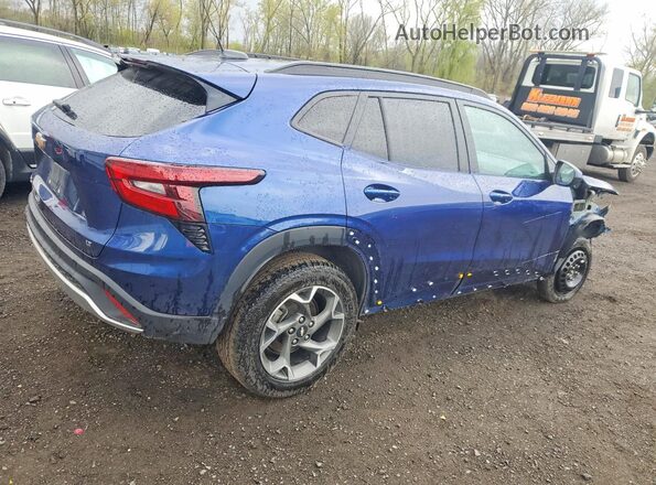 KL77LHE22RC066489 2024 CHEVROLET TRAX Blue Задня права чверть