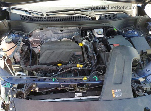 KL77LHE27RC119526 2024 CHEVROLET TRAX Синий Вид подкапотного пространства