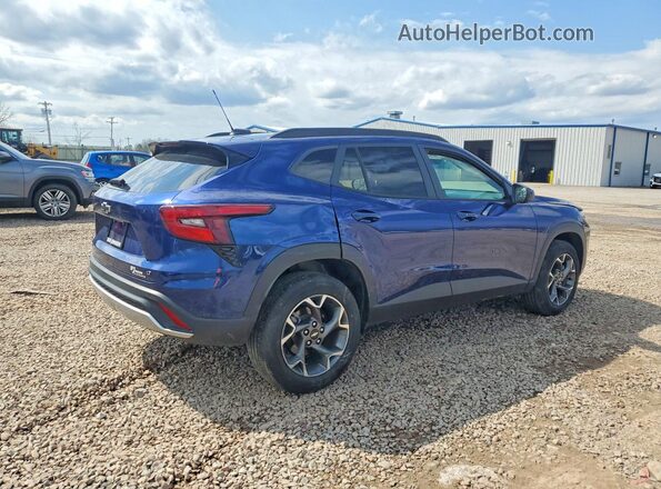 KL77LHE29RC225220 2024 CHEVROLET TRAX Синий Задняя правая четверть
