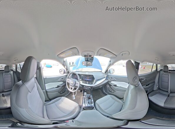 KL77LHE29RC225220 2024 CHEVROLET TRAX Синий Панорамный вид салона 360°