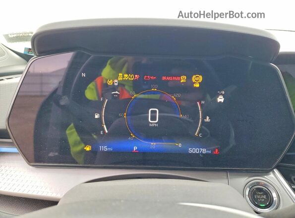 KL77LHE2XRC088563 2024 CHEVROLET TRAX Серый Вид щитка приборов